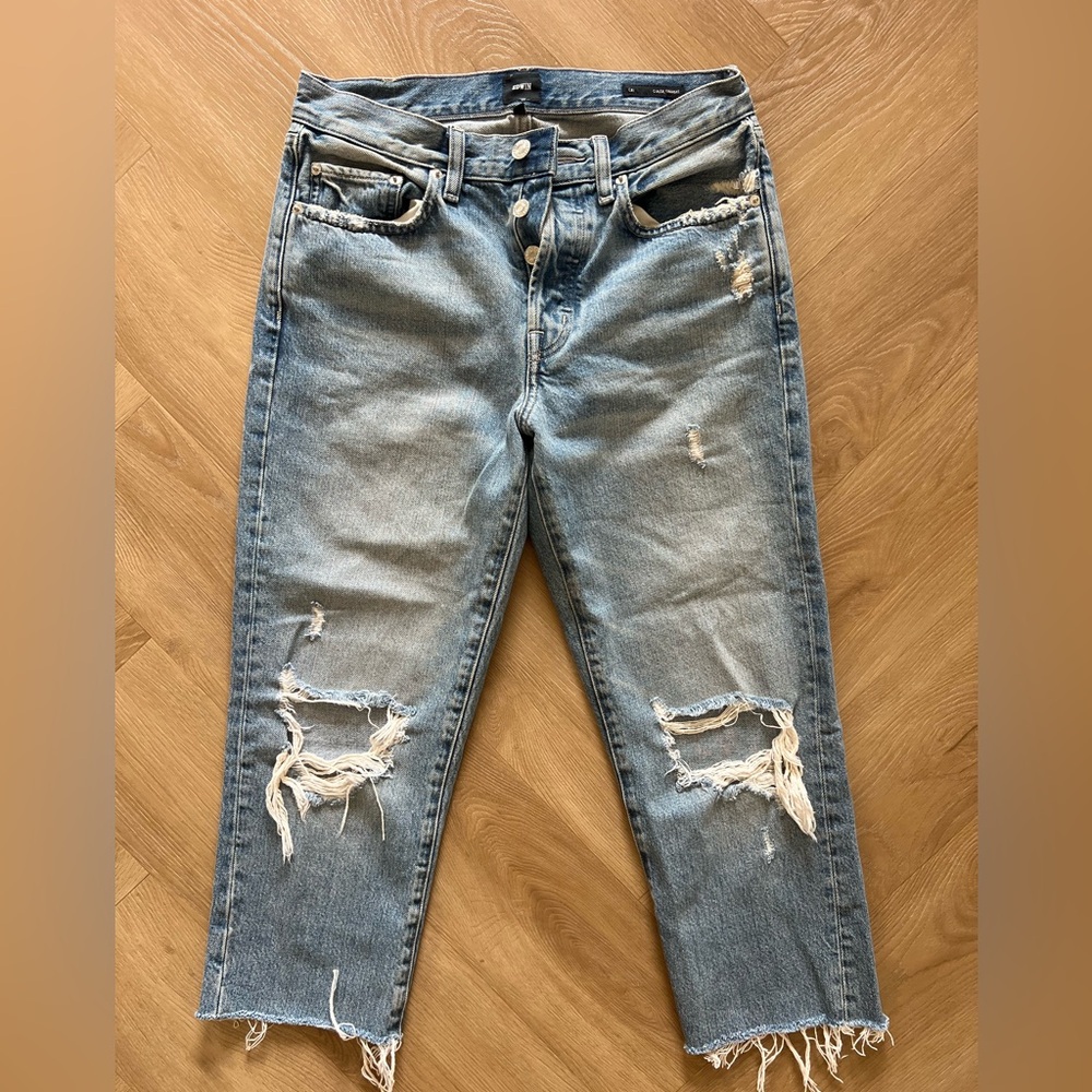 Distressed Blue Edwin Jeans SZ 2 EUC